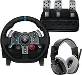 Logitech G29 Driving Force Racing Wheel and Pedals, Force Feedback, Real